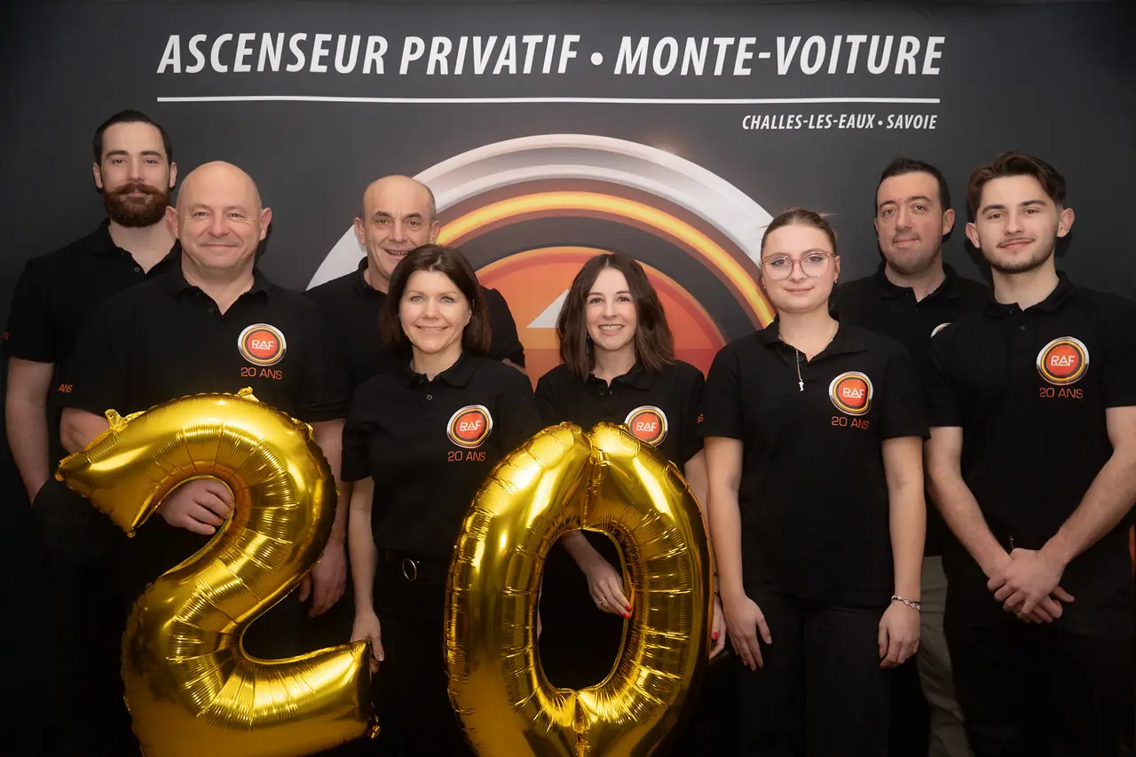 RAF Lift — contenus & soirée anniversaire